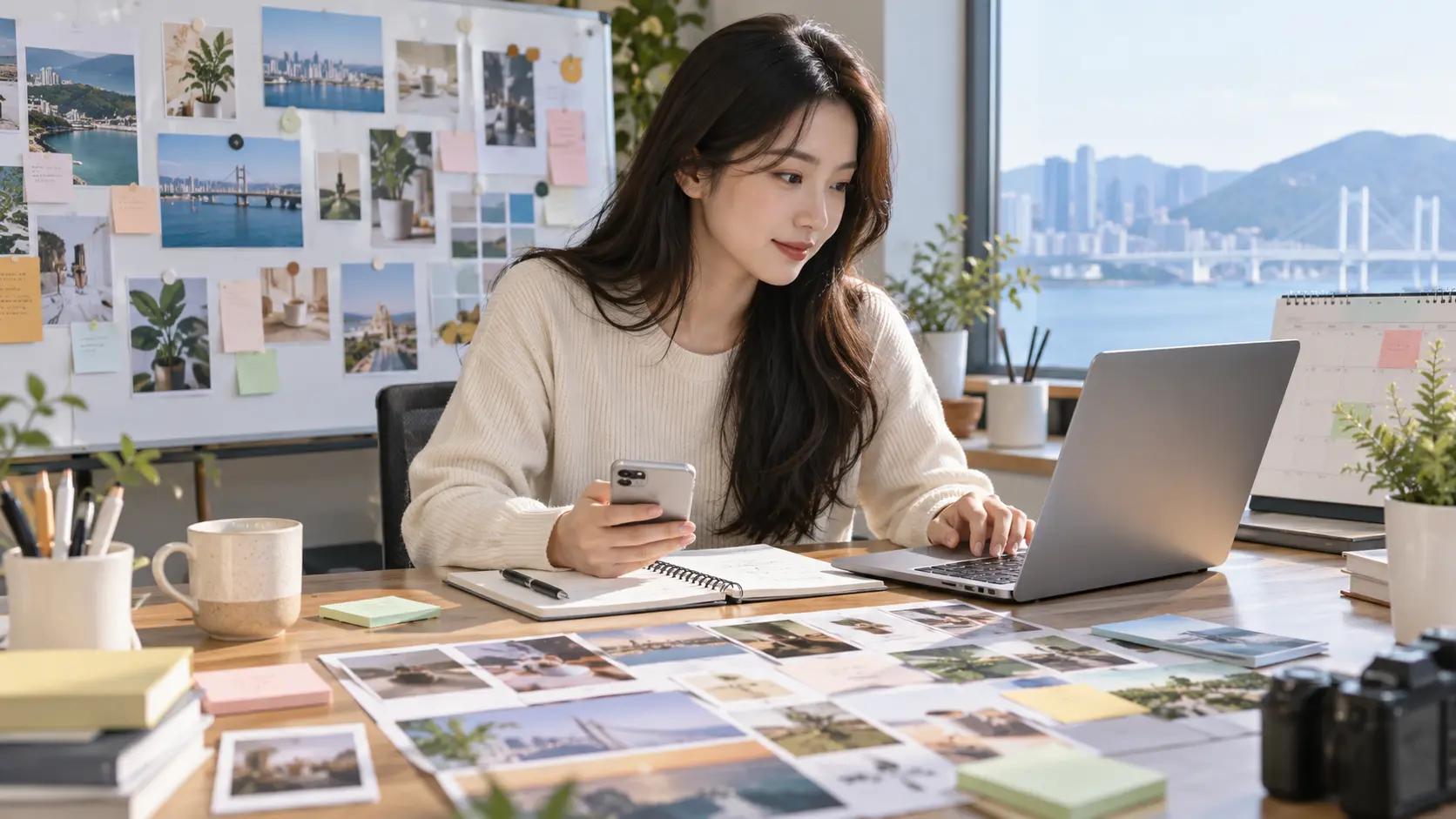 SNS와 SEO 마케팅 이미지