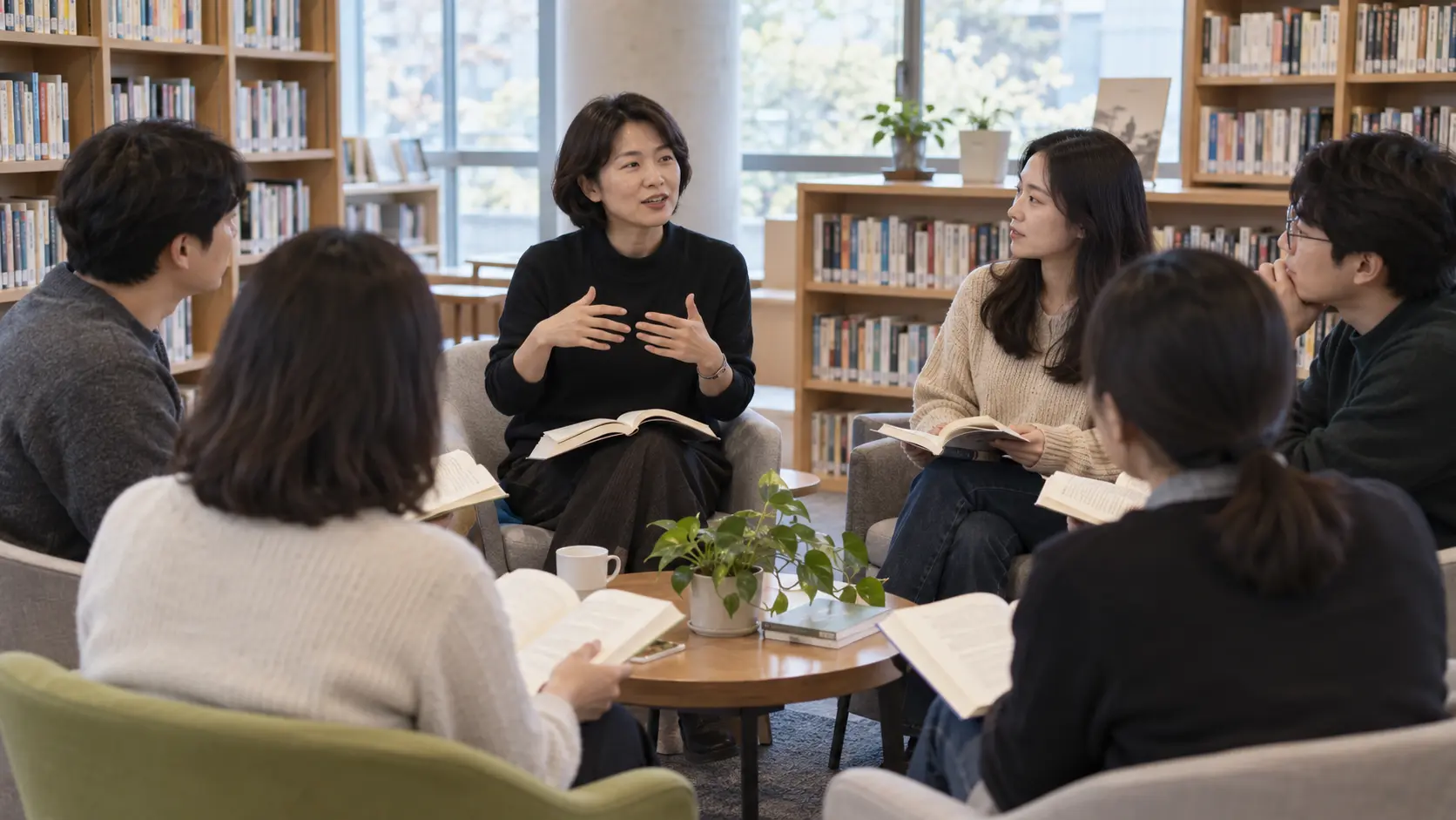 인문학 토론 이미지