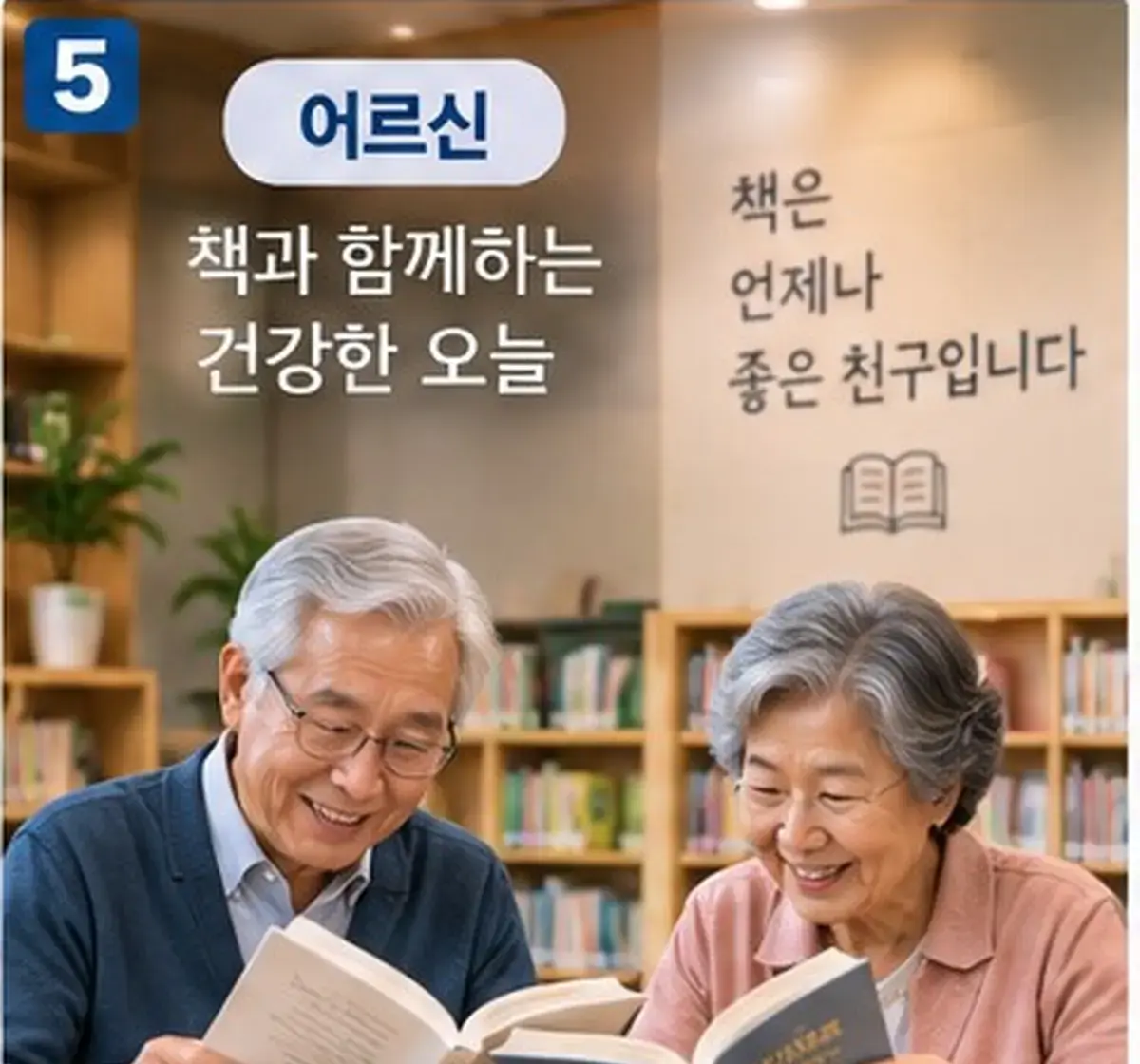 어르신이 책과 함께하는 독서문화 활동