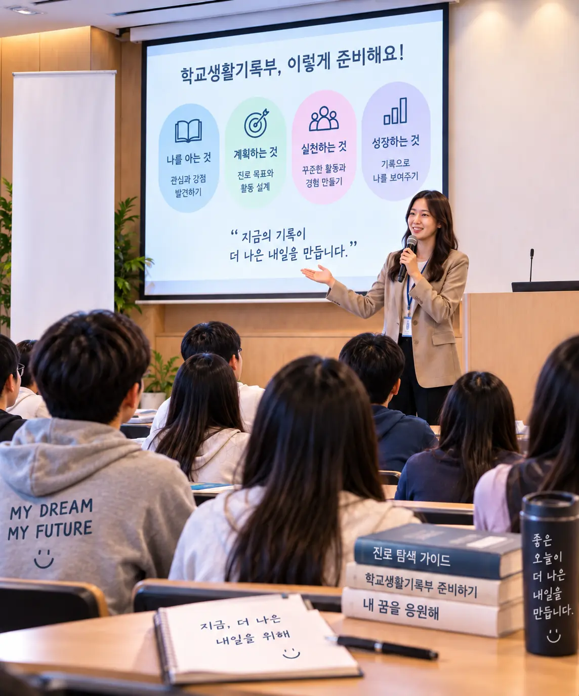 청소년 특강이 열리는 교육 공간