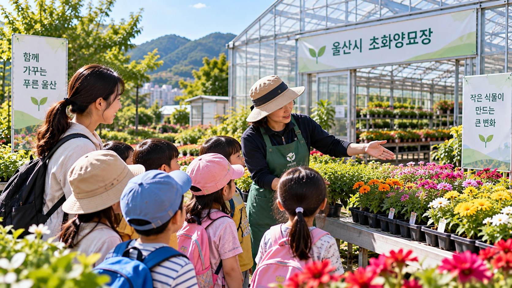 울산 하반기 초화양묘장 체험교육, 단체별 일정 확인 본문 이미지 2